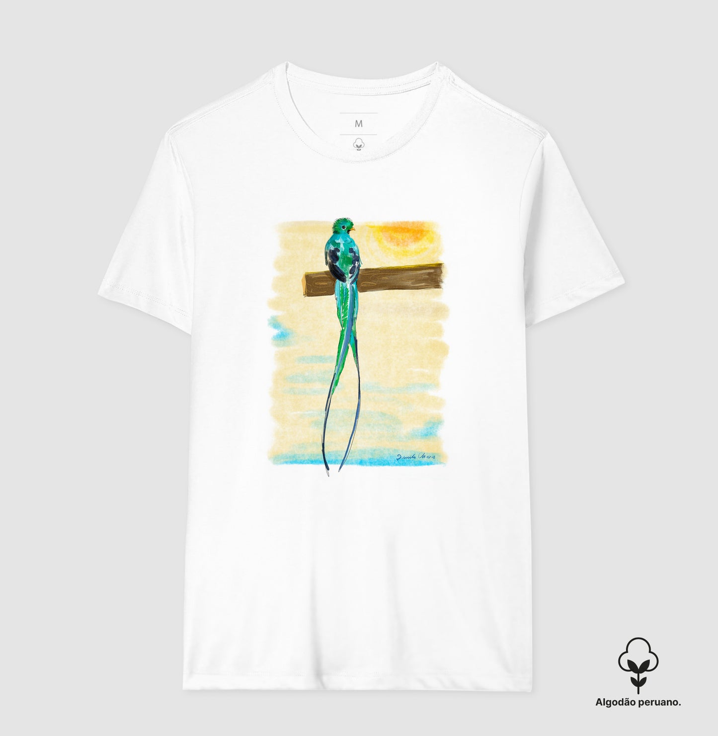 Quetzal ~ Danilo Chaves ~ Algodão Peruano