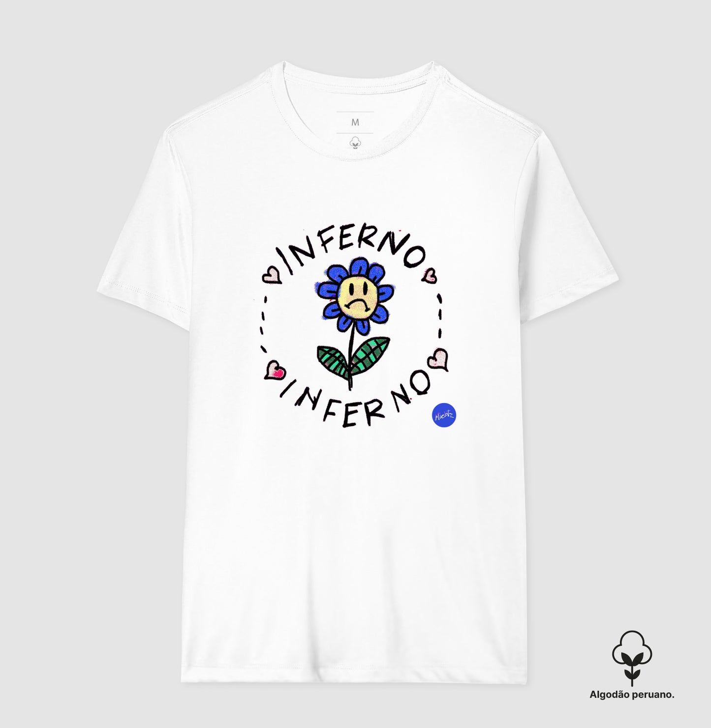 Inferno ~ Michtz ~ Algodão Peruano