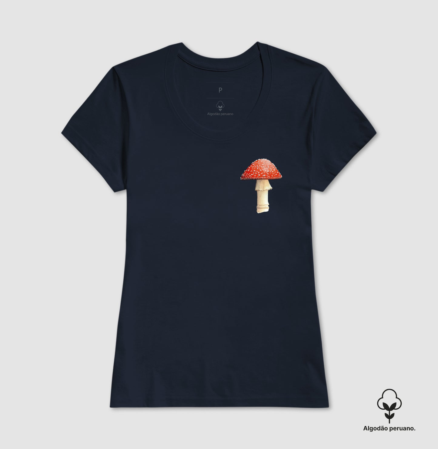 Amanita muscaria ~ Muriel Maria ~ Algodão Peruano