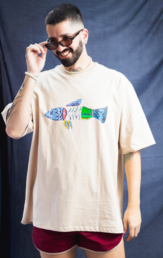 Peixeros ~ Mariana Maeda ~ Oversized