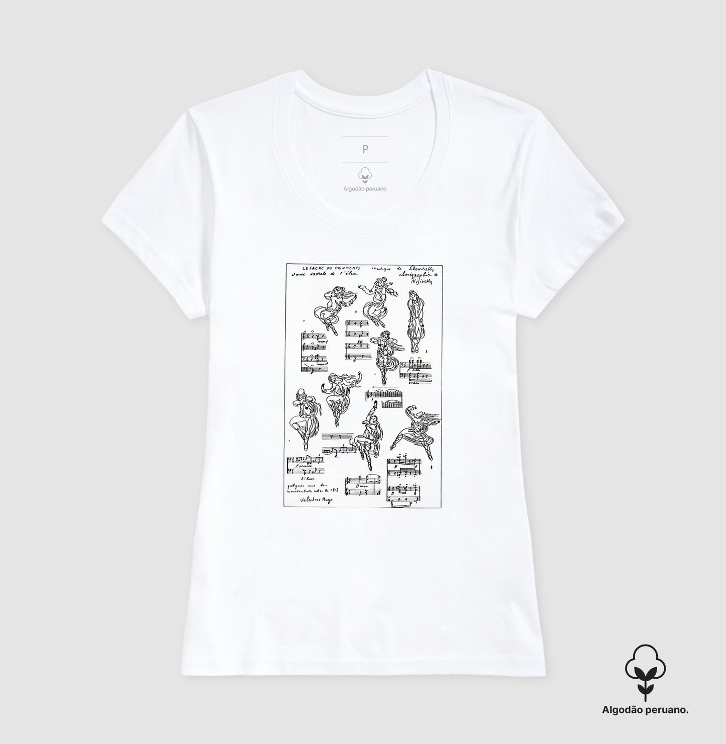 A Sagração da Primavera ~ Série Nijinski ~ Algodão Peruano