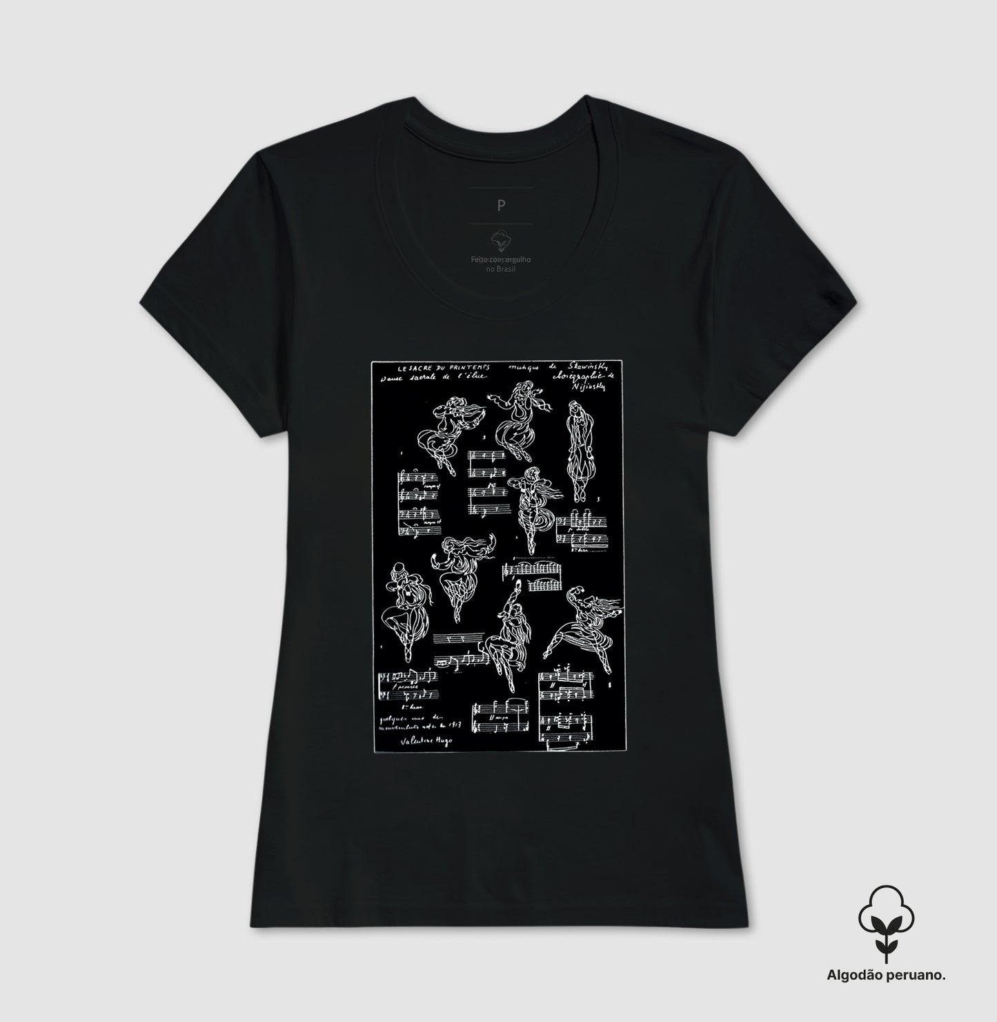 A Sagração da Primavera ~ Série Nijinski ~ Algodão Peruano