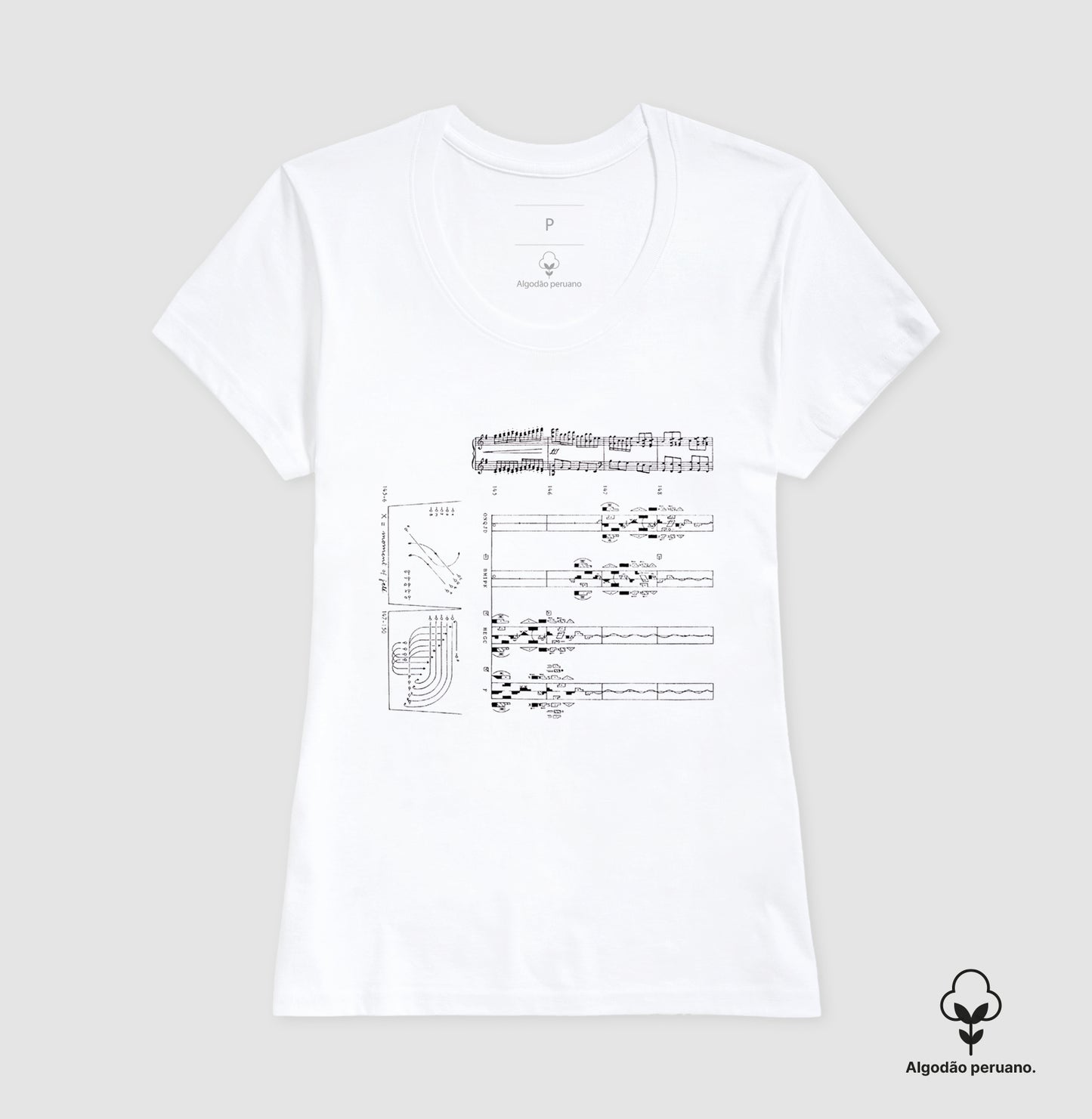 Notações Coreográficas ~ Série Nijinski ~ Algodão Peruano