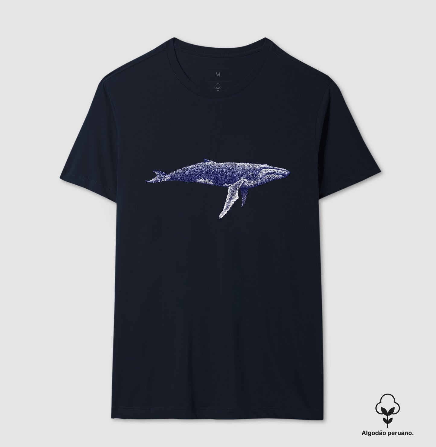 Balaenoptera musculus ~ Muriel Maria ~ Algodão Peruano