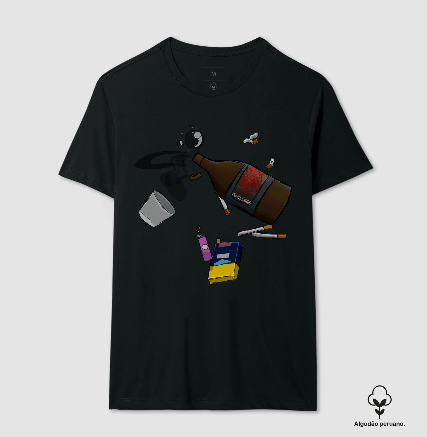 Recomeçar ~ mEros Erros ~ Algodão Peruano