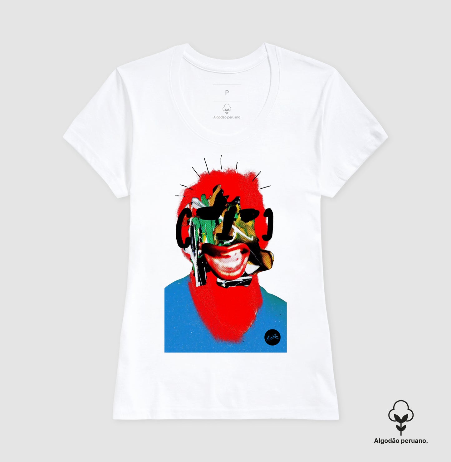 Everybody Dance Now ~ Michtz ~ Algodão Peruano