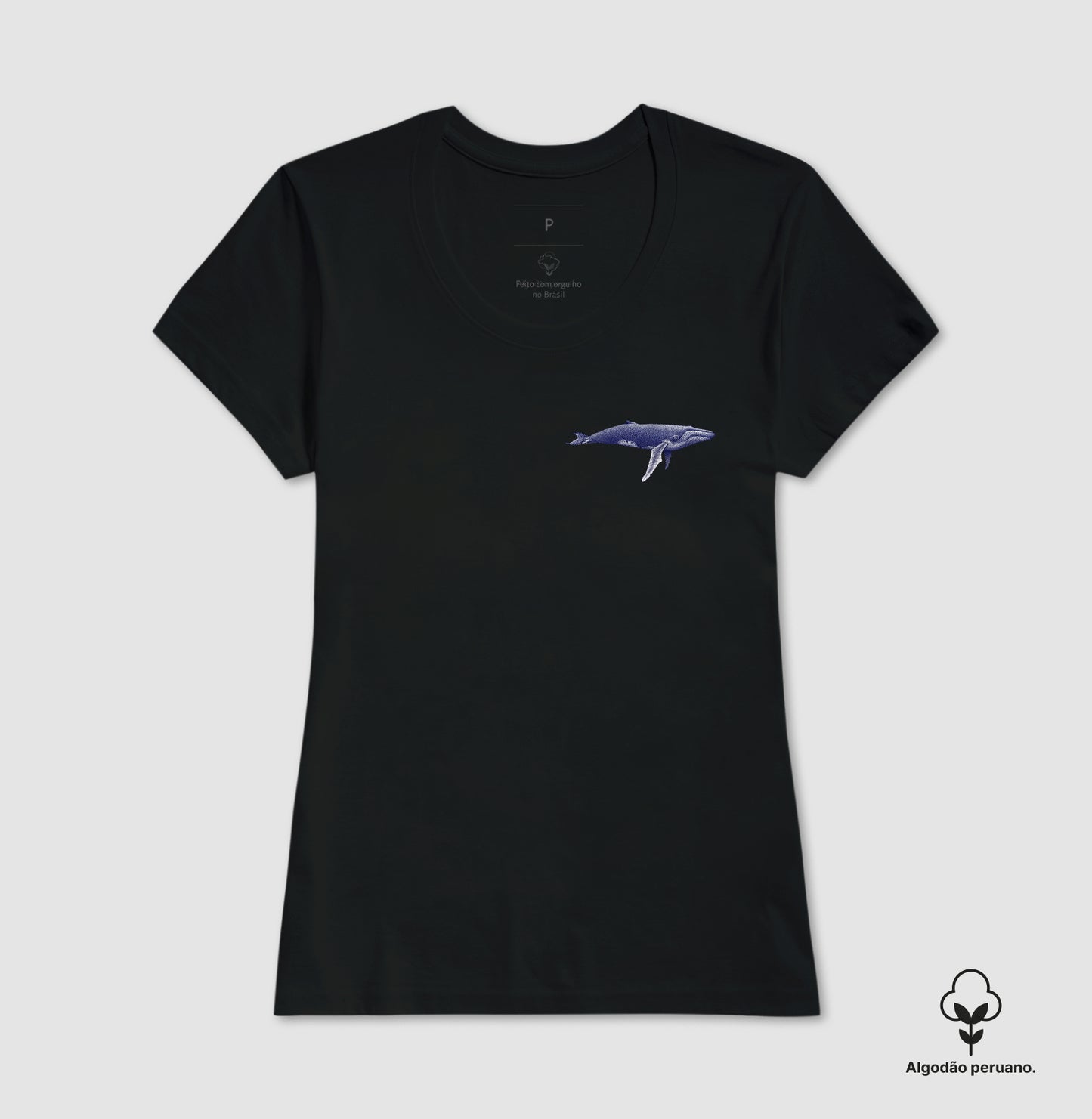 Balaenoptera musculus ~ Muriel Maria ~ Algodão Peruano