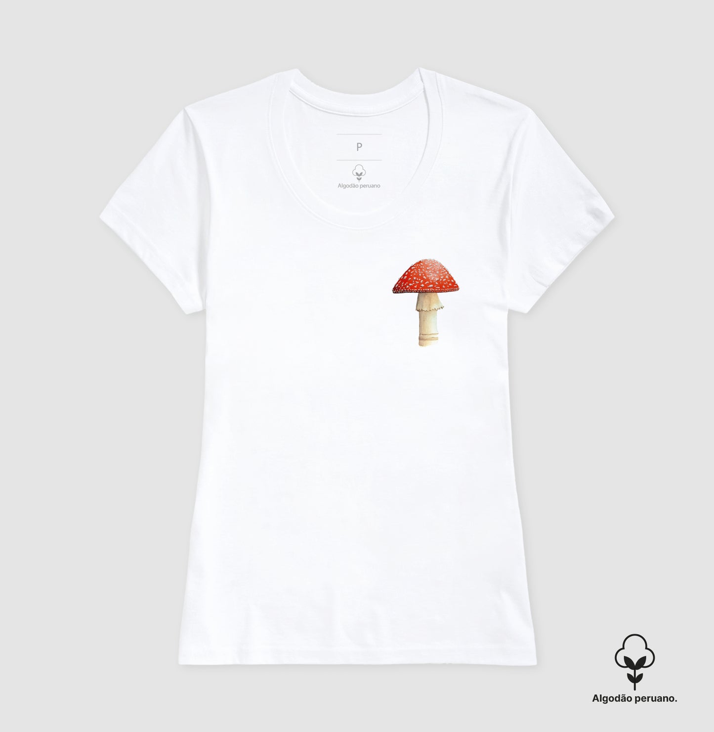 Amanita muscaria ~ Muriel Maria ~ Algodão Peruano