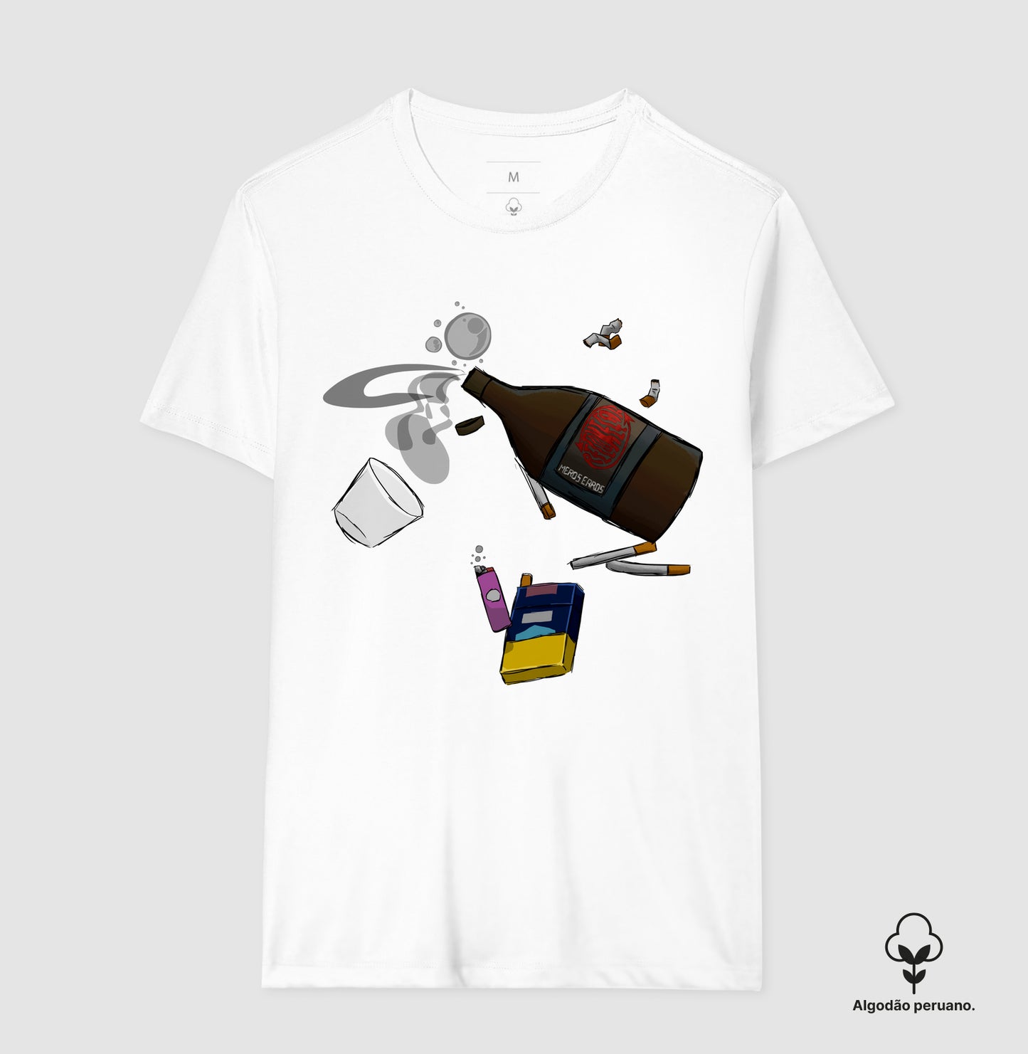 Recomeçar ~ mEros Erros ~ Algodão Peruano