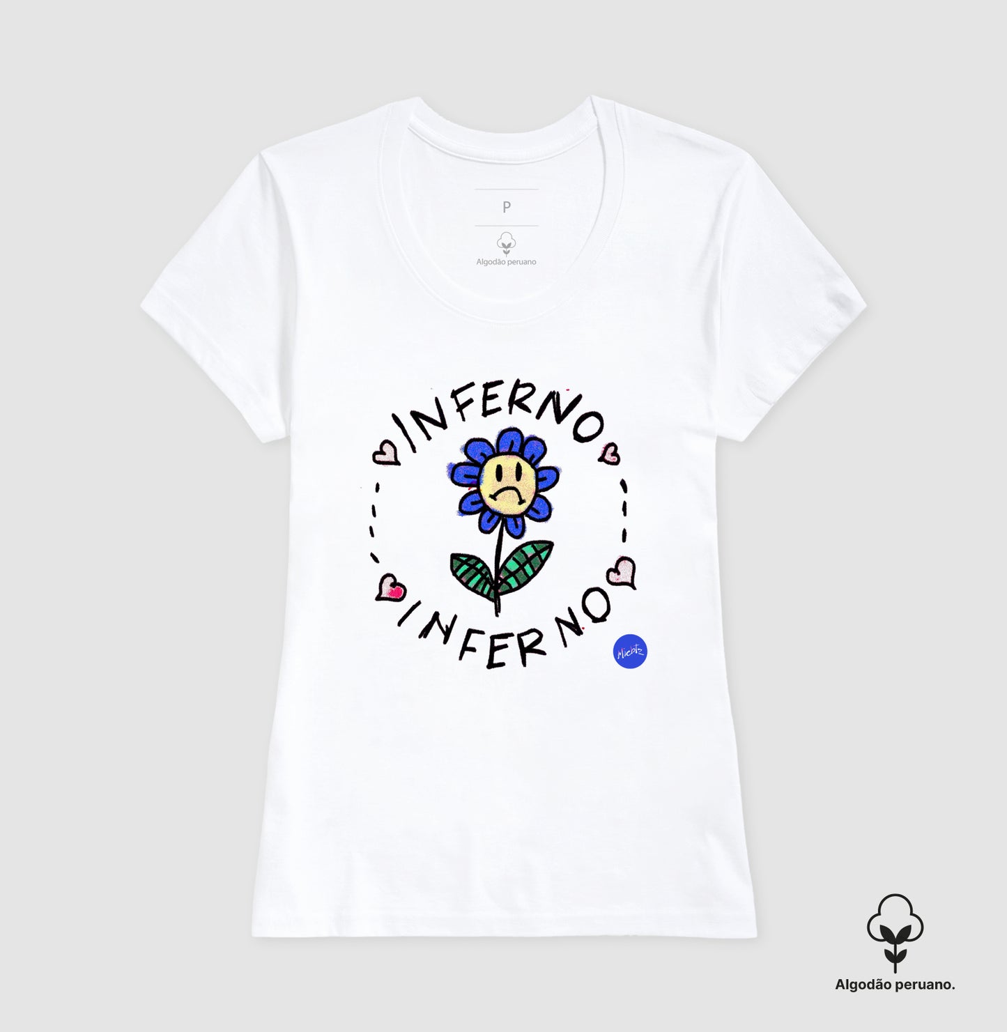 Inferno ~ Michtz ~ Algodão Peruano