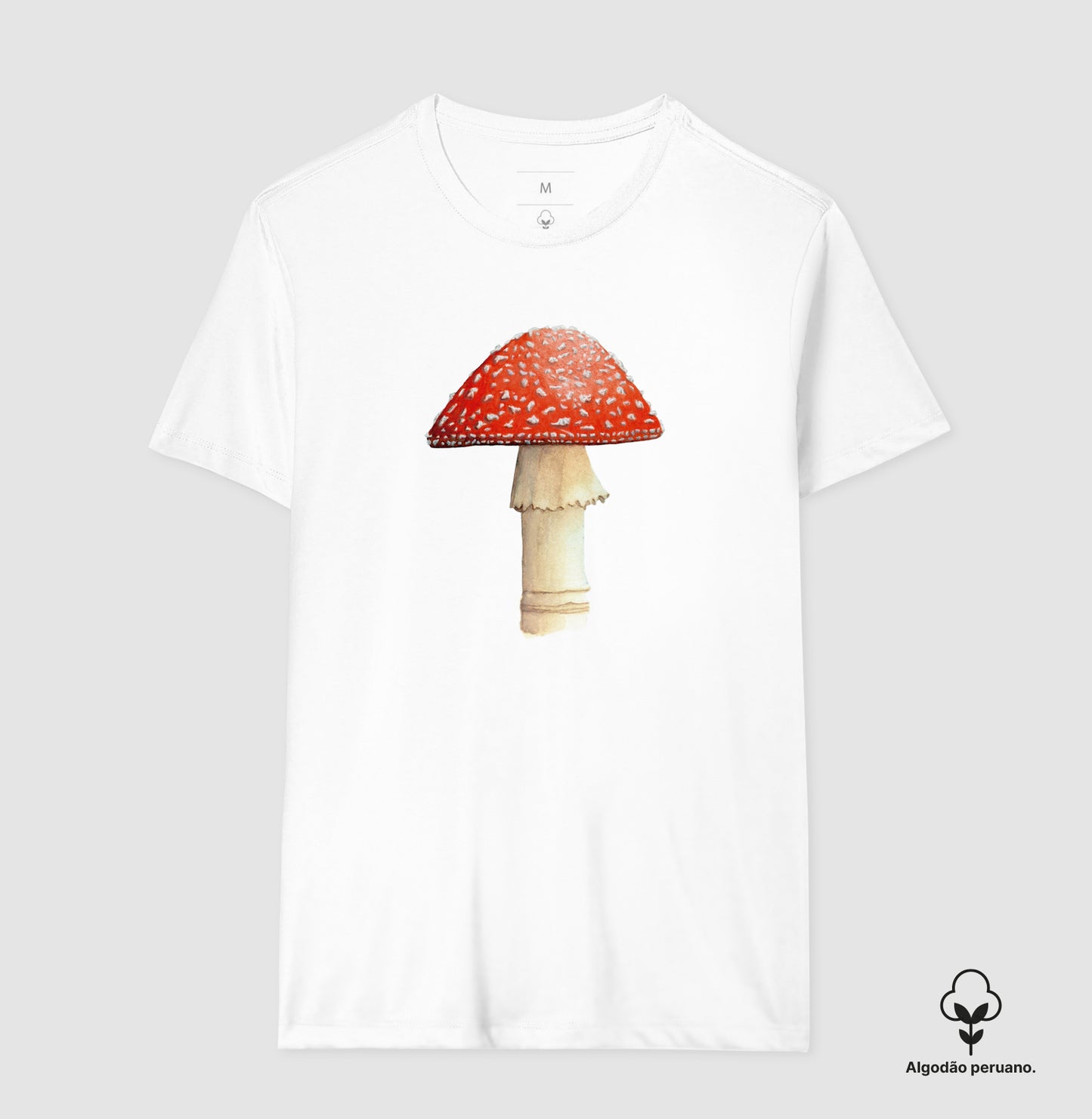 Amanita muscaria ~ Muriel Maria ~ Algodão Peruano