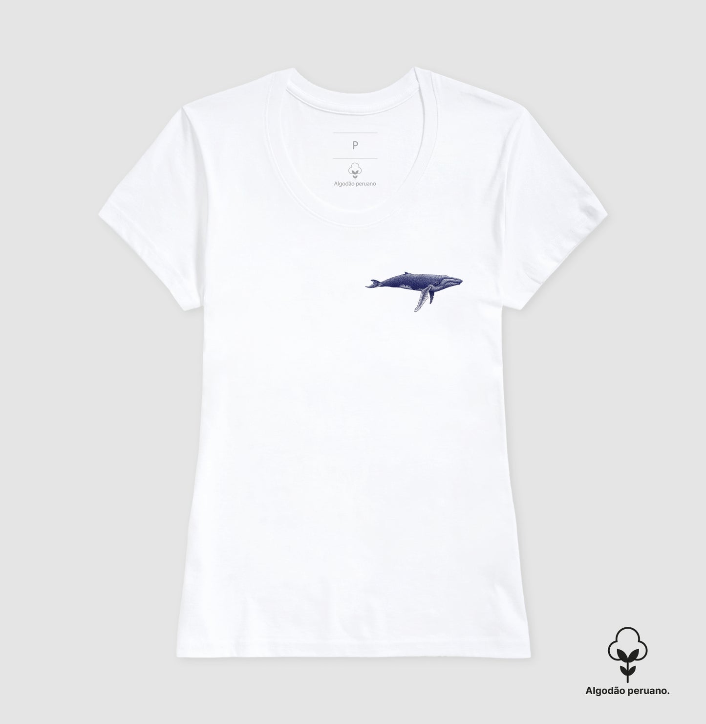 Balaenoptera musculus ~ Muriel Maria ~ Algodão Peruano