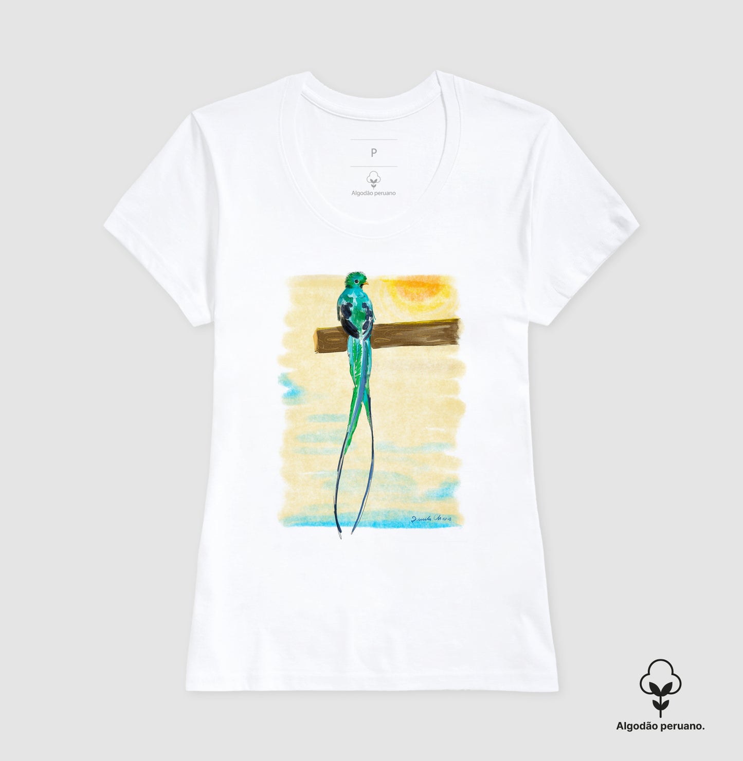 Quetzal ~ Danilo Chaves ~ Algodão Peruano