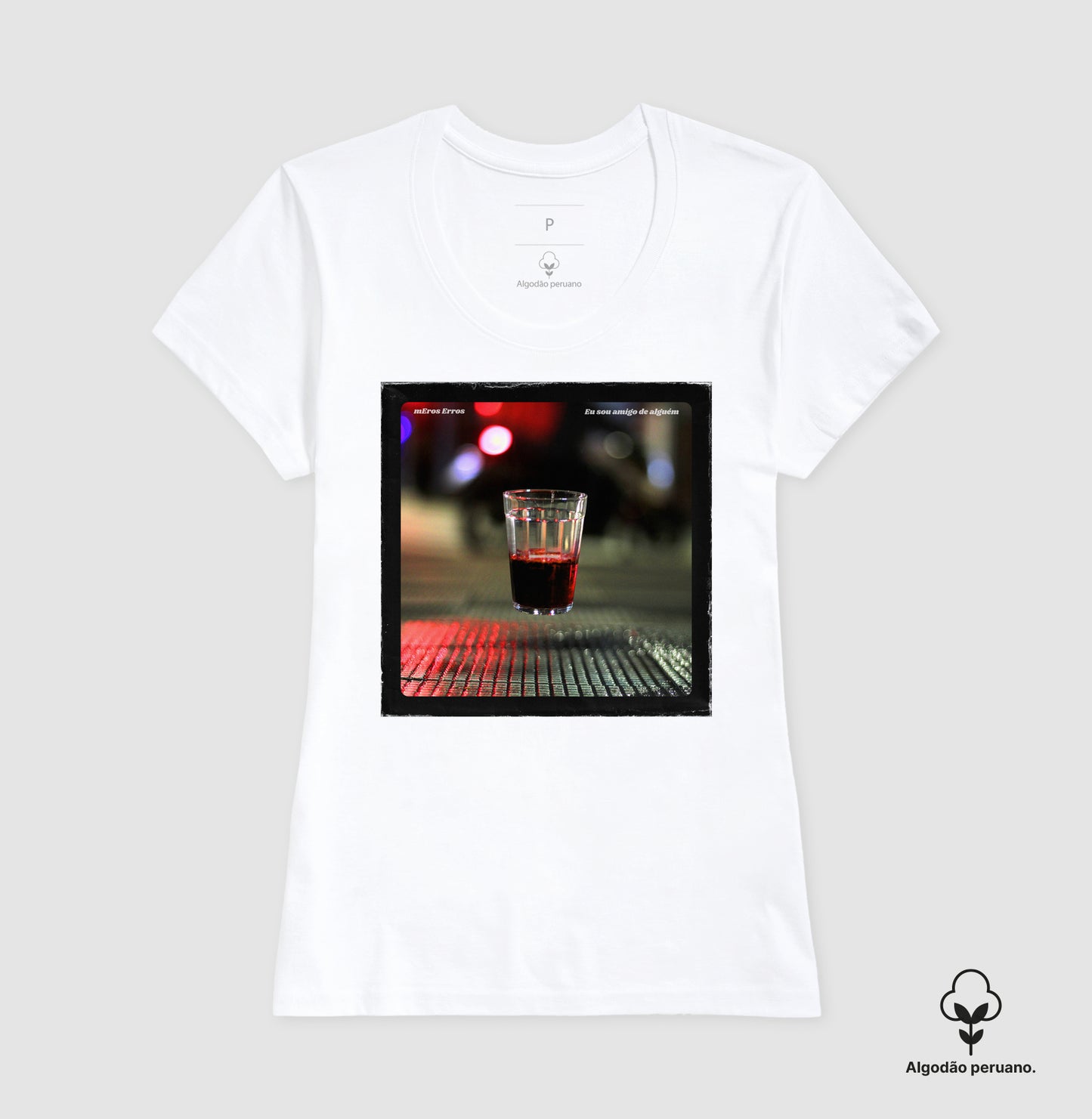 Eu Sou Amigo de Alguém ~ mEros Erros ~ Algodão Peruano