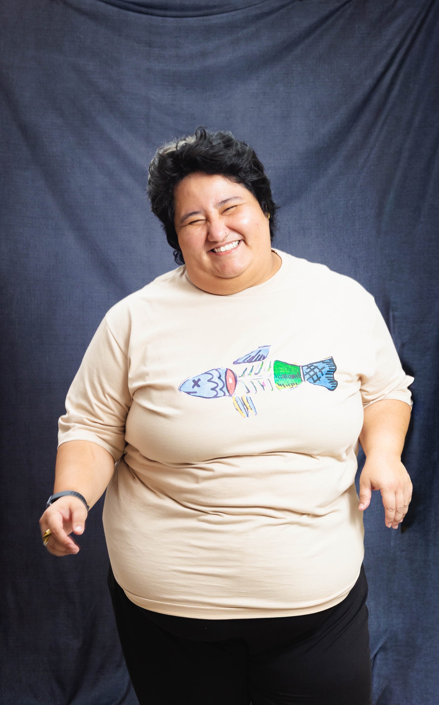 Peixeros ~ Mariana Maeda ~ Oversized