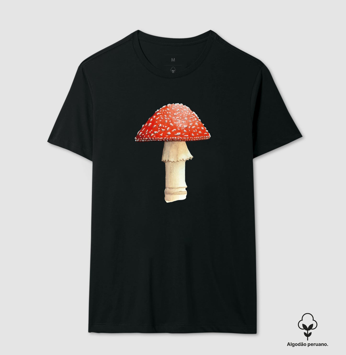 Amanita muscaria ~ Muriel Maria ~ Algodão Peruano