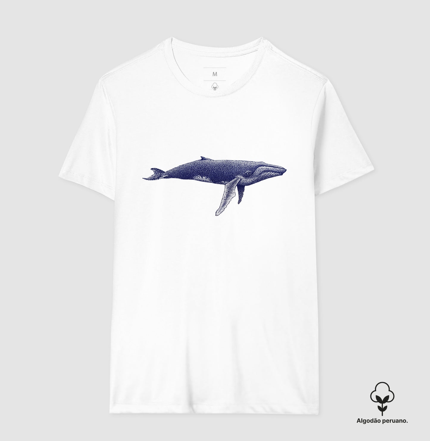 Balaenoptera musculus ~ Muriel Maria ~ Algodão Peruano