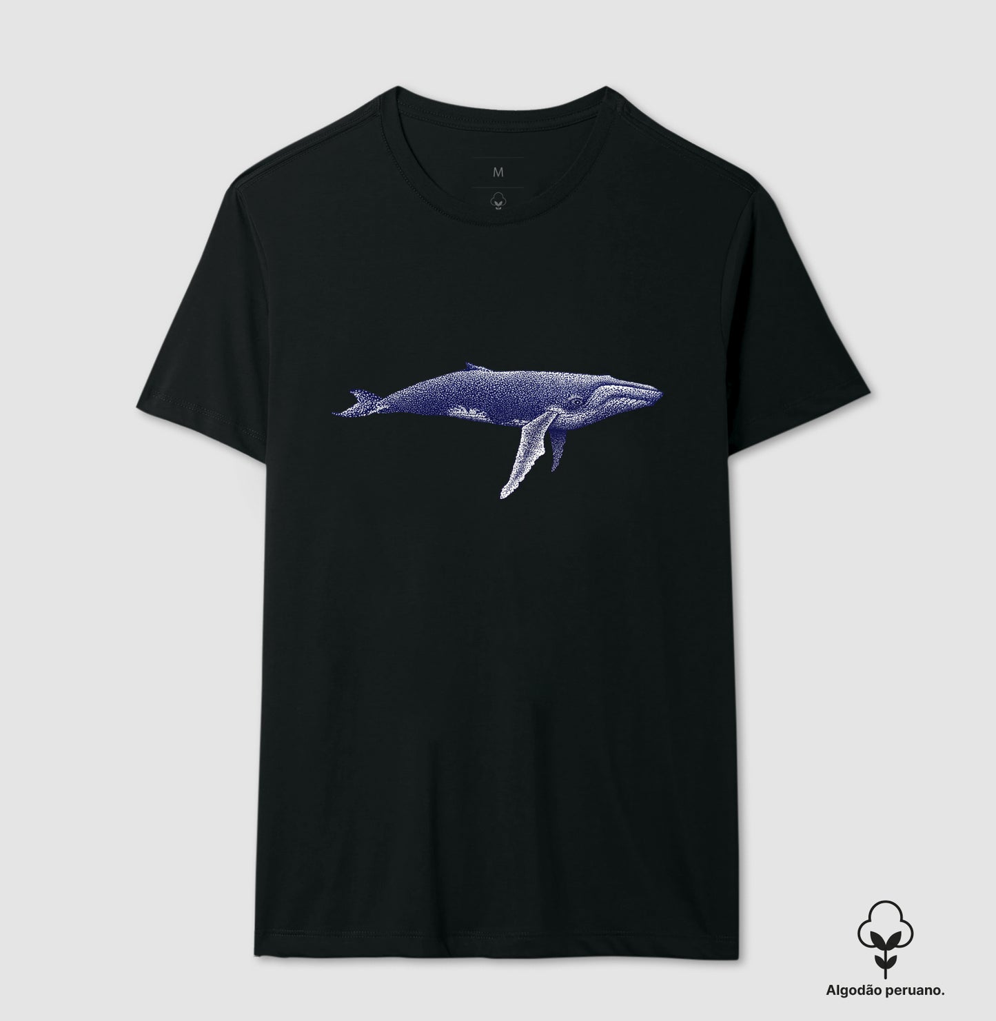 Balaenoptera musculus ~ Muriel Maria ~ Algodão Peruano