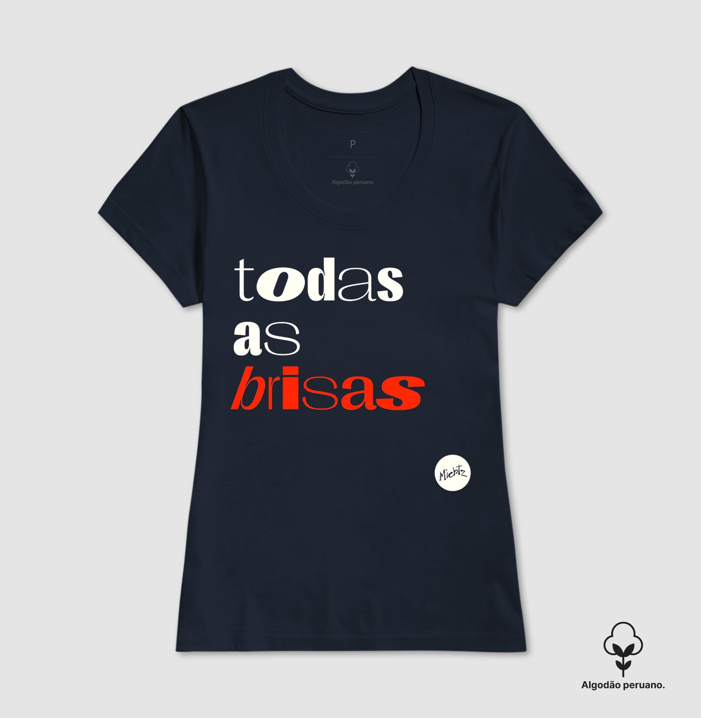 Todas As Brisas ~ Michtz ~ Algodão Peruano
