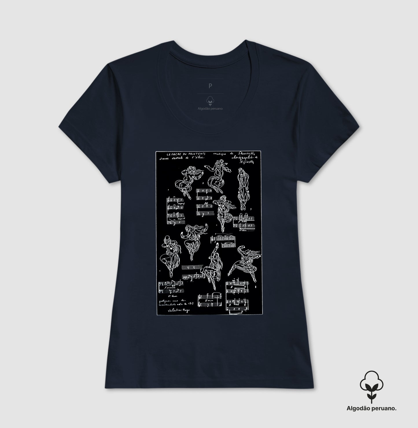 A Sagração da Primavera ~ Série Nijinski ~ Algodão Peruano