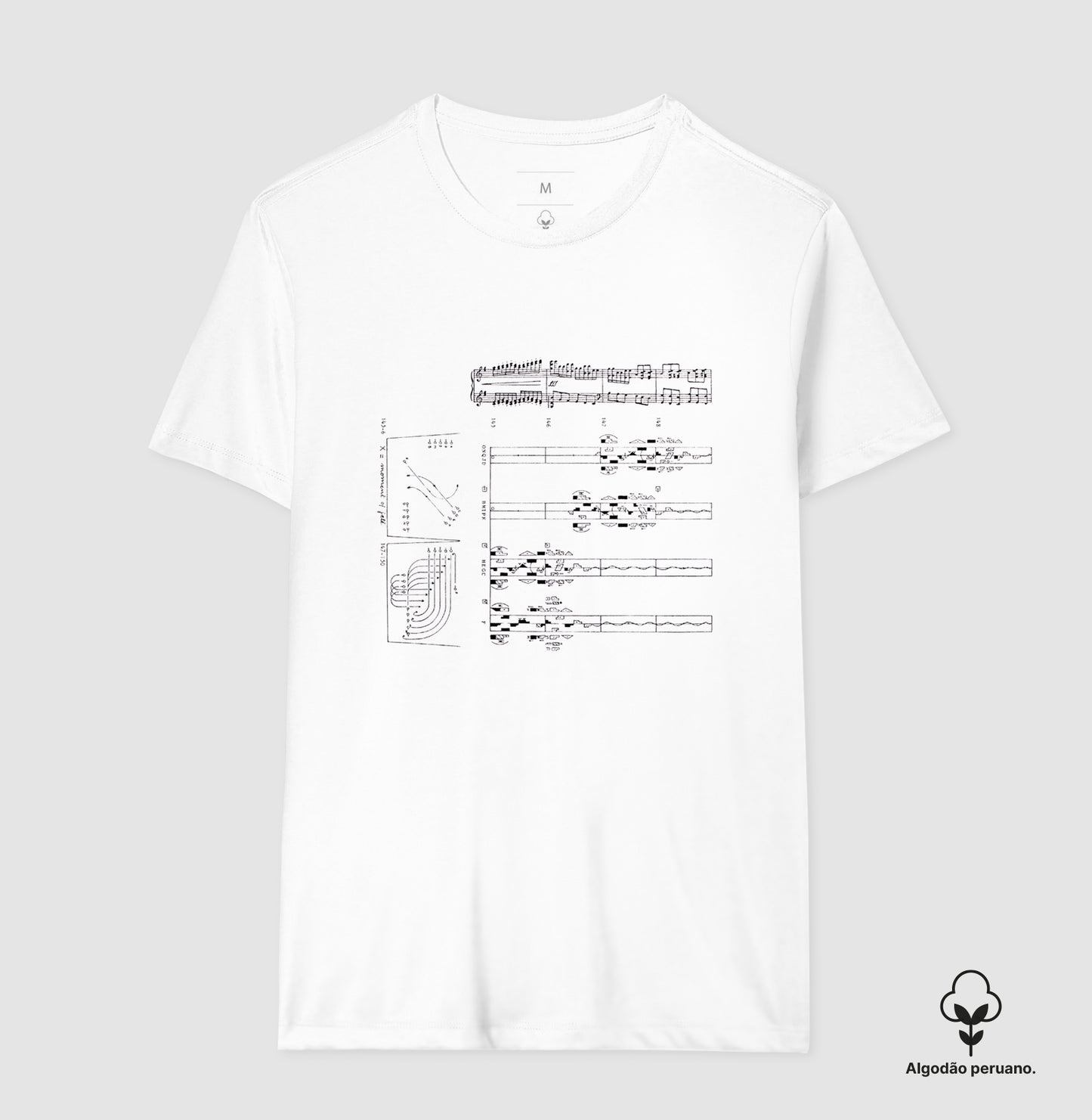 Notações Coreográficas ~ Série Nijinski ~ Algodão Peruano